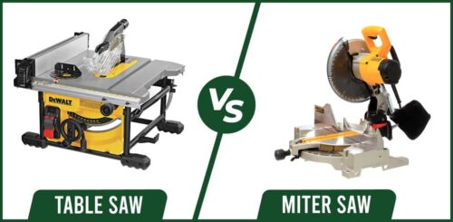 Table Saw vs Miter Saw